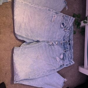 American Eagle Outfitters Light Wash Denim